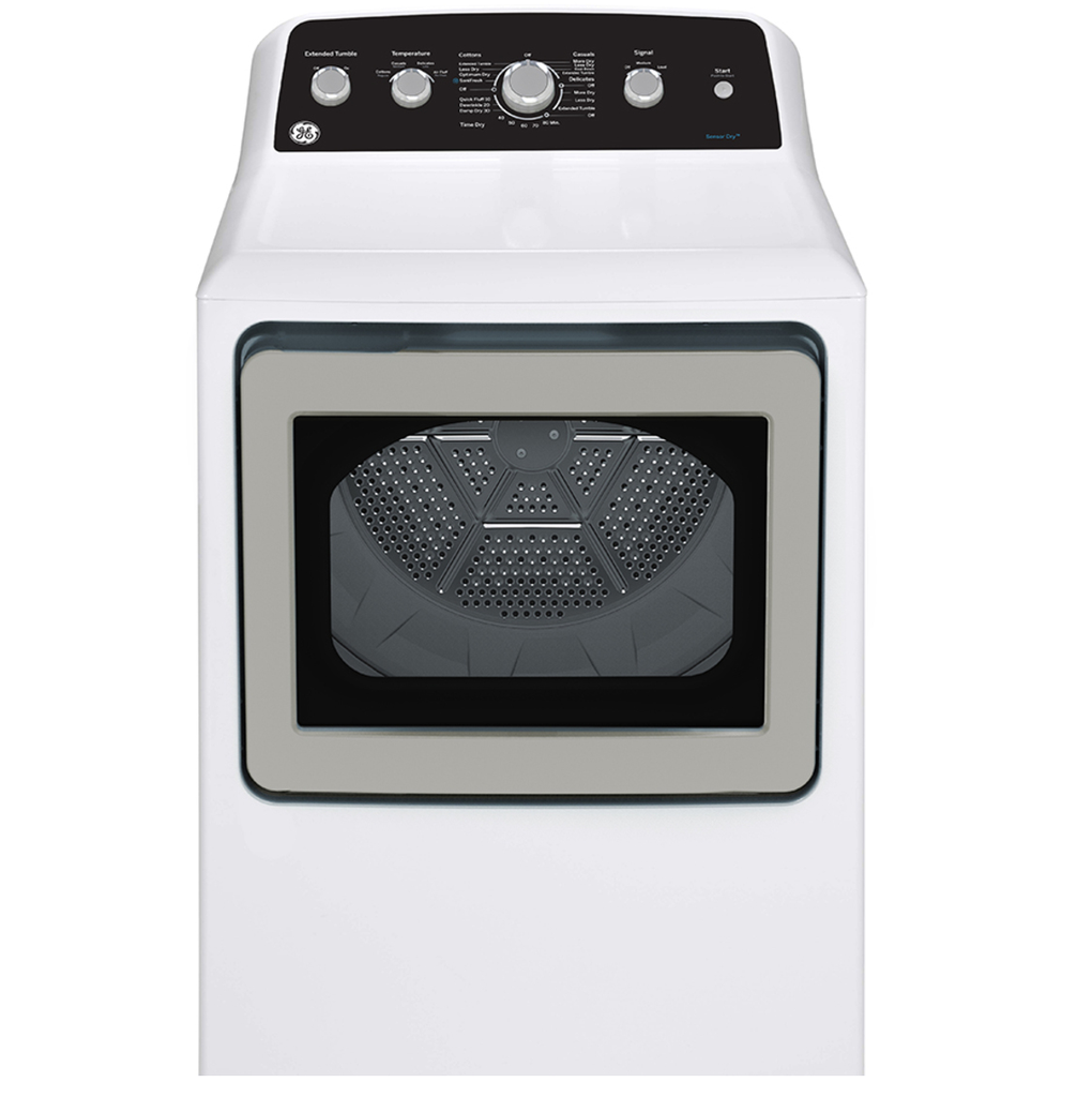 Secadora 24 Kg GE Carga Frontal Sensor De Secado Y Sanifresh Blanco