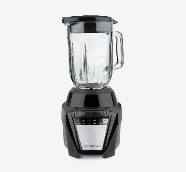 Licuadora Black+Decker Ice Crush, 8 Velocidades, Jarra de Vidrio 1.25