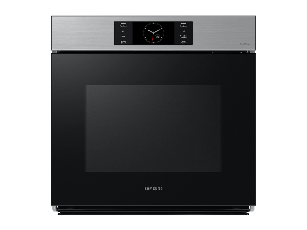 Horno Electrico 76 Cm Samsung Bespoke AI Home AI Pro Cooking De Conveccion Doble Zona Empotrable Negro Acero