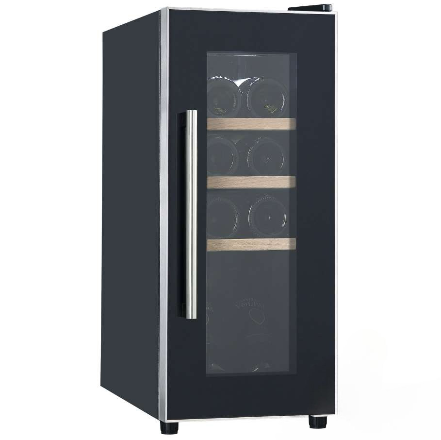 Vinera Drija 27 Cm 8 Botellas Panel Digital Negro