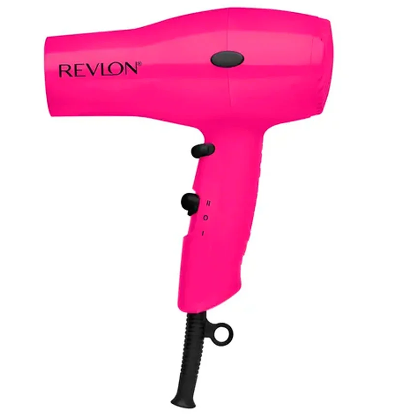 Secador De Cabello Revlon Compact Ionico 1875W Rosa Barbie
