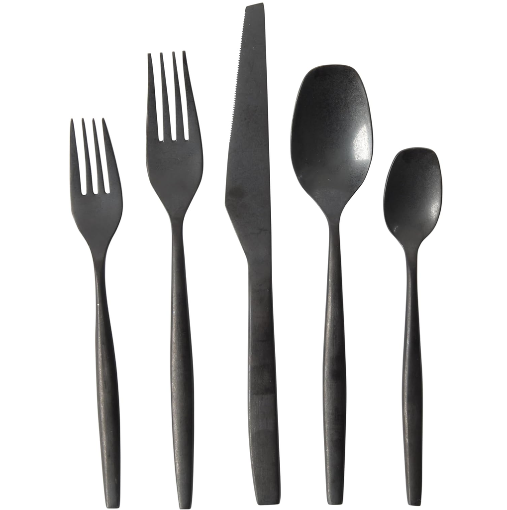 BLH TERRA - 21 PC FW SET W/ WOODEN CADDY - BLACK - STONE WASHED PVD - SS - GBX