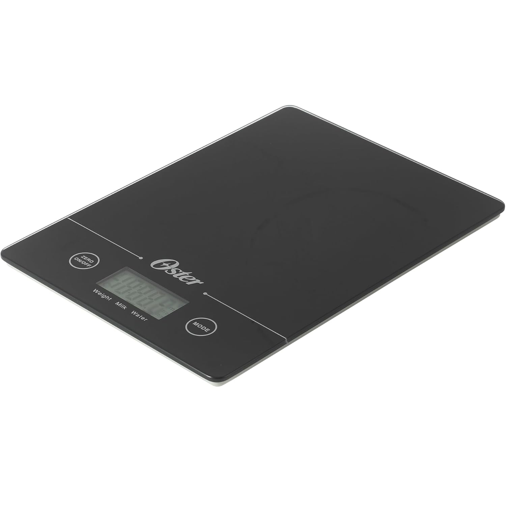 Balanza De Alimentos Oster Gridley 5 Kg Con Sensores De Alta Precision Negro