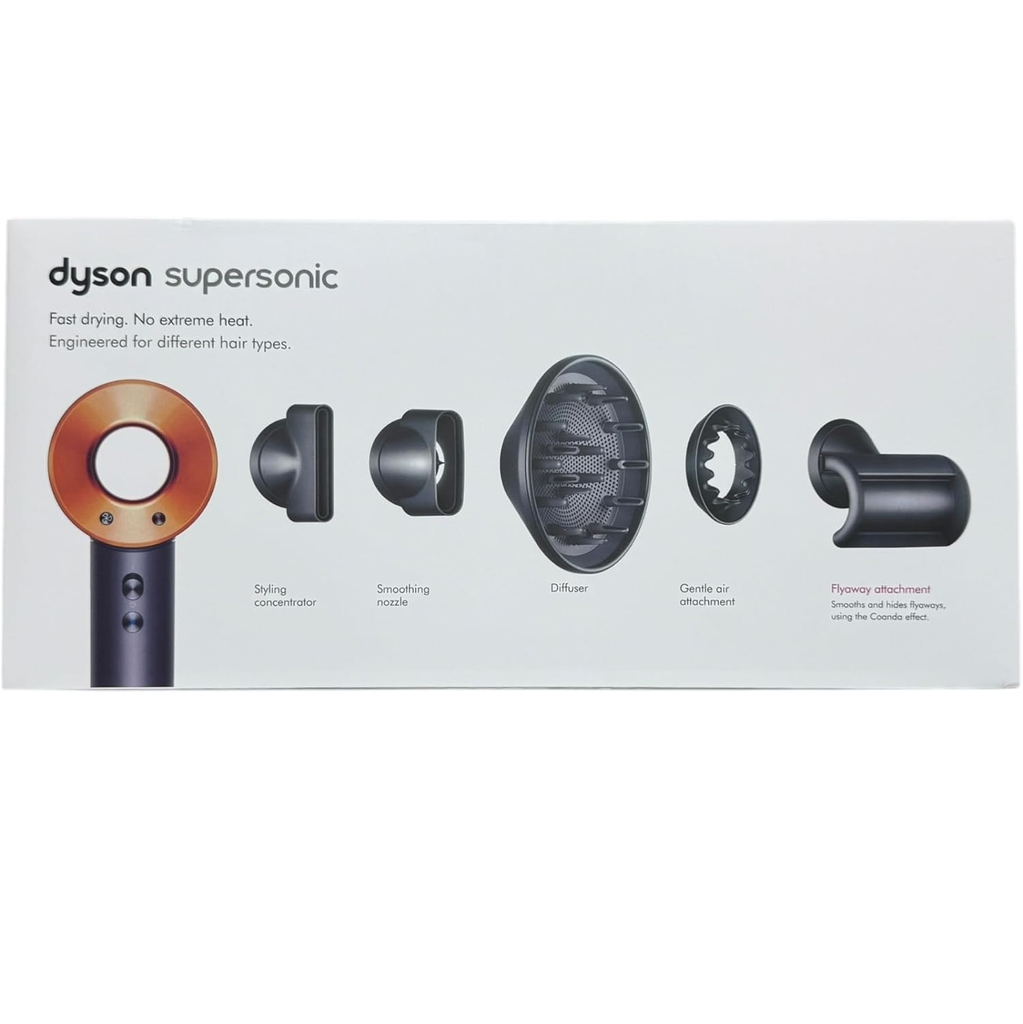 Secador De Cabello Dyson Supersonic Cabello Liso U Ondulado Con Acc Inteligentes Cobre Y Niquel