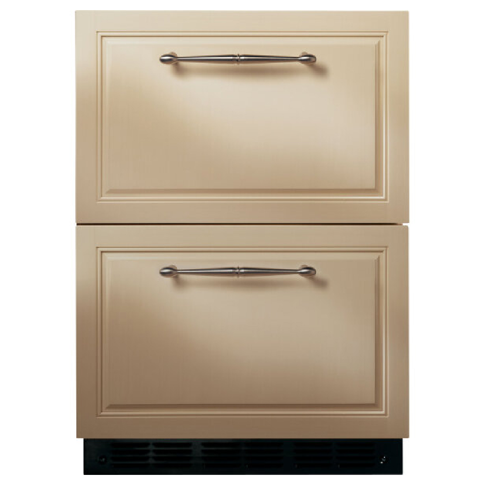 Nevera Monogram 2 Cajones Individuales Y Divisor Ajustable Control Tactil Digital Empotrable Panelable 