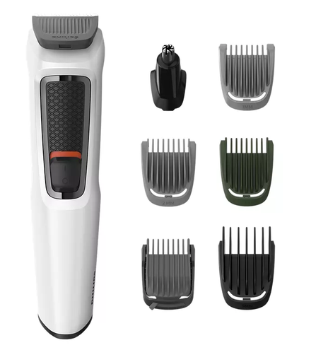 Afeitadora Philips Para Cabello Rostro y Cuerpo 7 Acc Series 3000