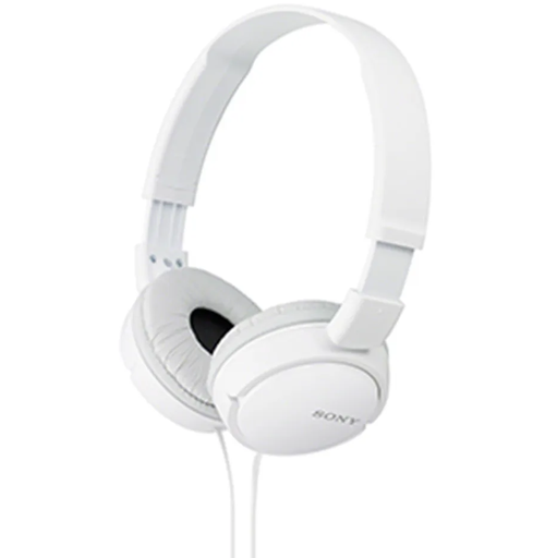 Audifonos Sony On Ear Alambricos Plegables Sonido Nitido Y Envolvente Blanco
