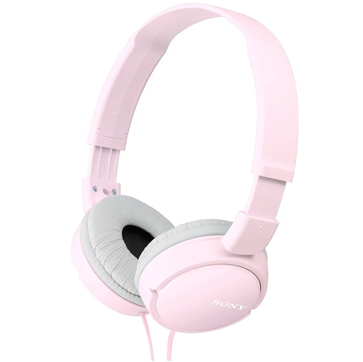 Audifonos Sony On Ear Alambricos Plegables Sonido Nitido Y Envolvente Rosado