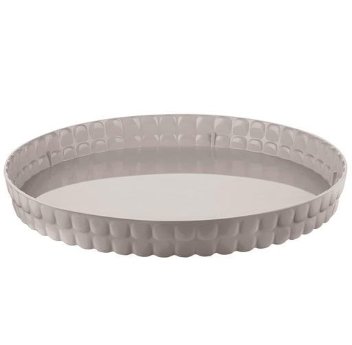 Bandeja Guzzini Tiffany Redonda Gris