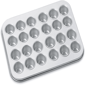 Bandeja Para Hornear Cuisinart Pan Muffin Mini 24 Tazas Antiaderente