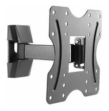 Base Para TV Home Tech 23" A 42" Con Brazo Giratorio Inclinable Negro