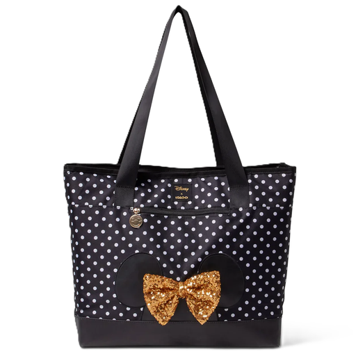 Bolso Termico Igloo Minnie Mouse Doble Compartimiento Negro Y Dorado