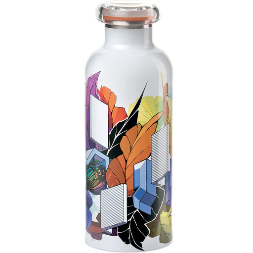Botella Termica Guzzini On The Go Street Art Doble Pared 500 Ml Multicolor