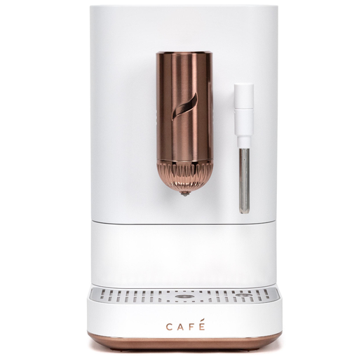 Cafetera Expreso Cafe Affetto 20 Bares Smart Preparacion Con Un Solo Toque Molino Ajustable Y Espumador Blanco