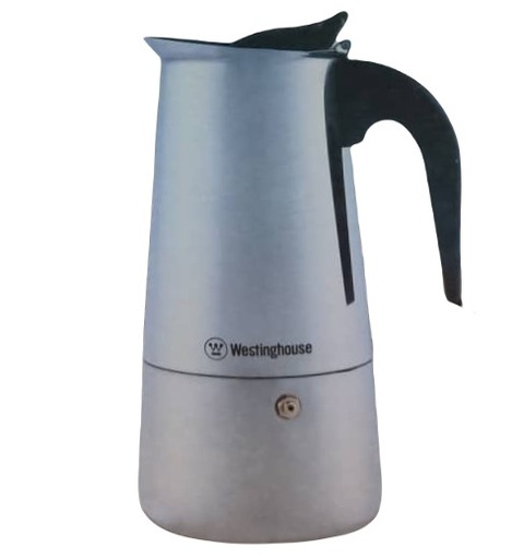 Cafetera Greca Westinghouse 4 Tazas Plateado