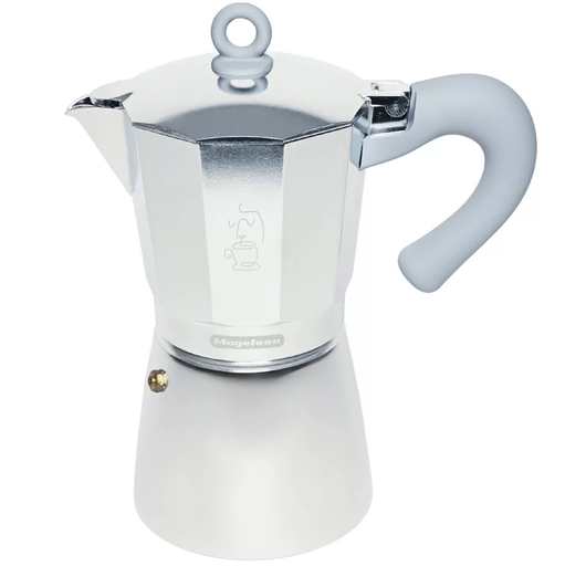 Cafetera Magefesa Italiana Paolo 6 Tazas Plateado