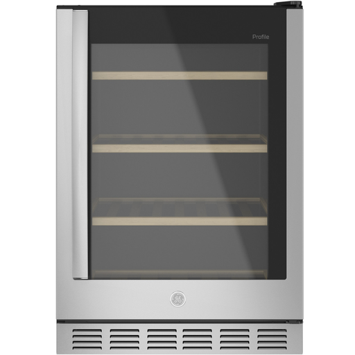 Centro De Bebidas GE Profile 60 Cm 155 Latas/52 Botellas Empotrable Acero