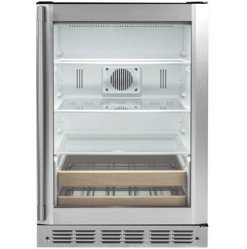 Centro De Bebidas Monogram 60 Cm 126 Latas/10 Botellas Empotrable Acero