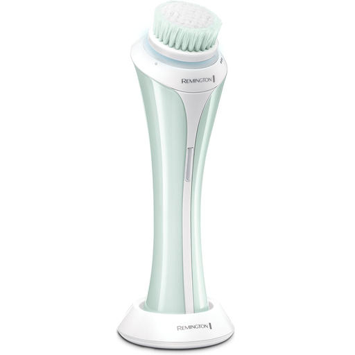 Cepillo Limpiador Facial Remington Recargable Cabezal De Cepillo Vibrador Y Giratorio Verde