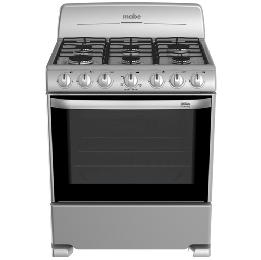 Cocina A Gas Mabe 76 Cm Quemadores Tech Easy Clean Pro Y Tecnologia Ultimate Plateado