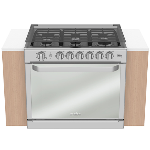 Cocina A Gas Mabe 80 Cm Easy Clean Pro Y Tecnologia Ultimate Empotrable Acero