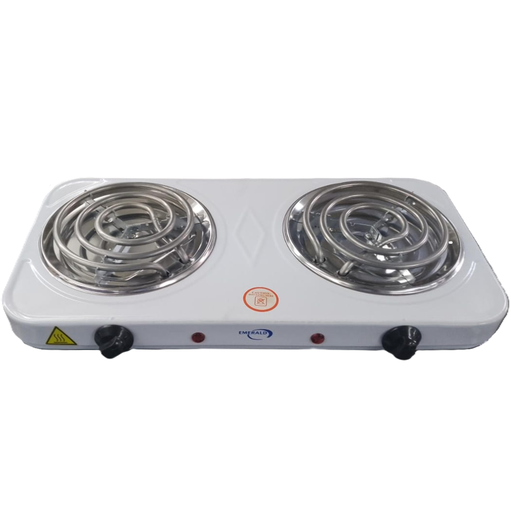Cocina De Mesa Emerald 2 Hornillas Blanco