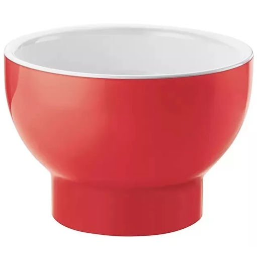 Bowl Guzzini Vintage 200 Ml Blanco Y Rojo