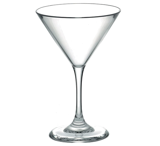Copa De Coctel Guzzini 160 Ml De Plastico Transparente