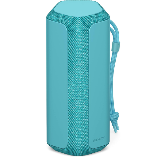 Corneta Sony Portatil Recargable Con Bluetooth Microfono Con Cancelacion De Eco Resistente Al Agua Y Polvo Azul