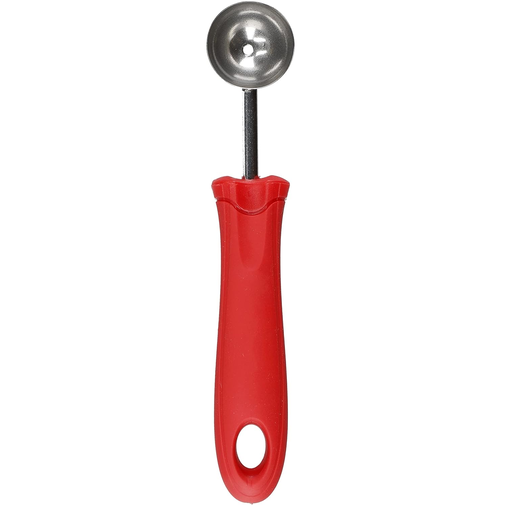 Cortador De Frutas Kitchencraft Corta En Forma De Bola Rojo