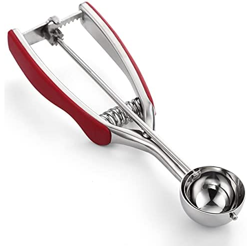 Cuchara Kitchenaid Para Galletas Y Postres Rojo