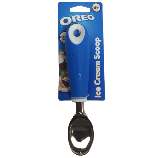 Cuchara Oreo Para Servir Helado Color Azul