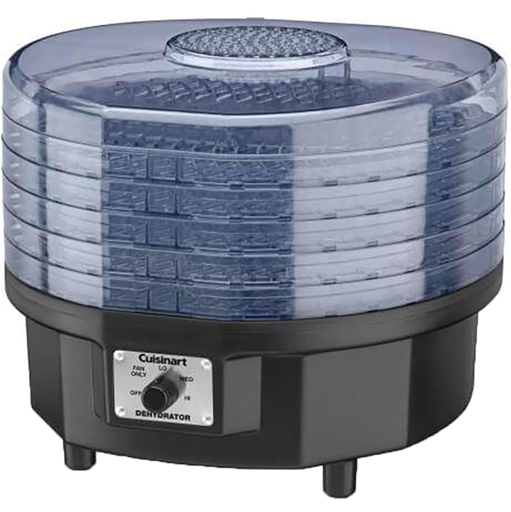 Deshidratador De Alimentos Cuisinart 5 Bandejas 620W Negro