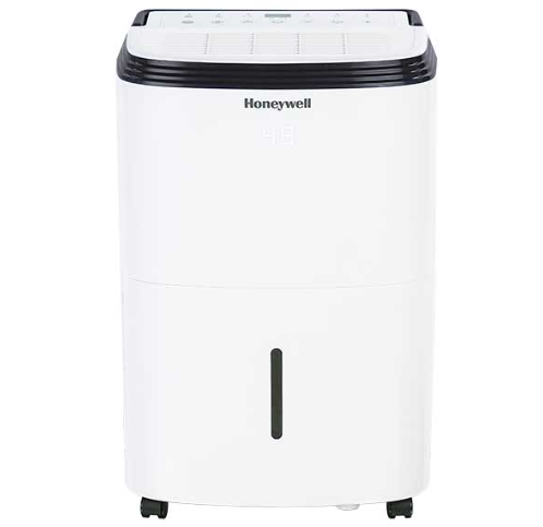 Deshumidificador Honeywell 50 Pintas Almacena 3.3 Lts 2 Vel Portatil 110V Blanco