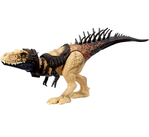 Dinosaurio Jurassic World Bistahieversor Con Movimiento Equipo De Seguimiento Y Juego Digital Beige Y Negro