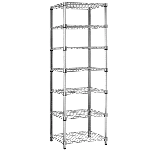 Estante Organizador Kennedy 7 Niveles Plateado