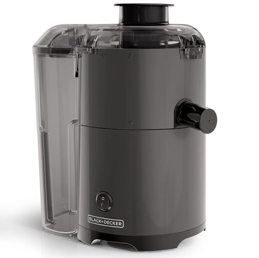 Extractor De Jugo Black+Decker Tecnologia Quiet Technology Con Colector De Pulpa 400W Negro
