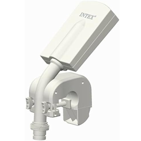 Fuente Intex Para Piscina Con Luz Led Multicolor Blanco