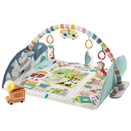 Gimnasio Fisher Price Para Bebes Con Musica Y Acc Multicolor