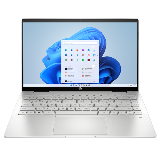Laptop Hp 2 en 1 14" Intel Core I7-1355U 16Gb Ram/512Gb Ssd Con Bolso Plateado