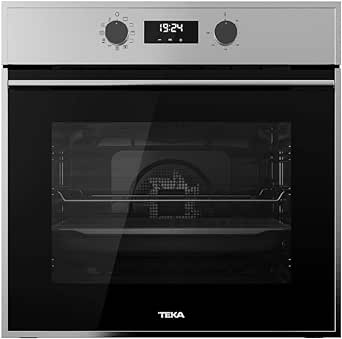 Horno Electrico 60 Cm Teka Multifuncion Con Hydroclean Acero