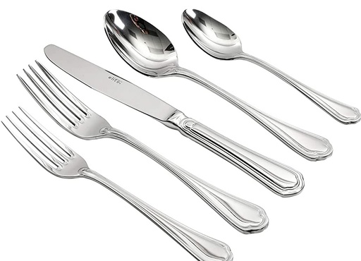 Juego De Cubiertos Gibson 45 Pzas Plateado