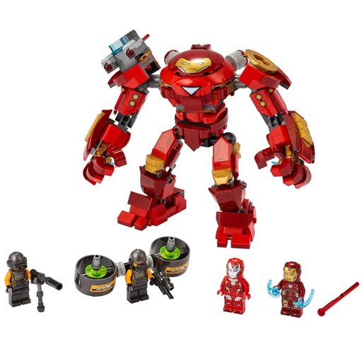 Set De Construccion Lego Marvel Avengers Hulkbuster De Iron Man Vs Agente De A.I.M. 456 Pzas Multicolor