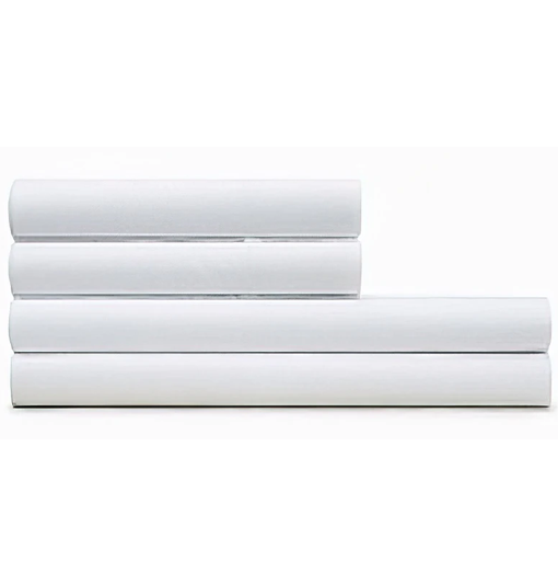 Juego De Sabanas Nautica Basic Full 4 Pzas Blanco