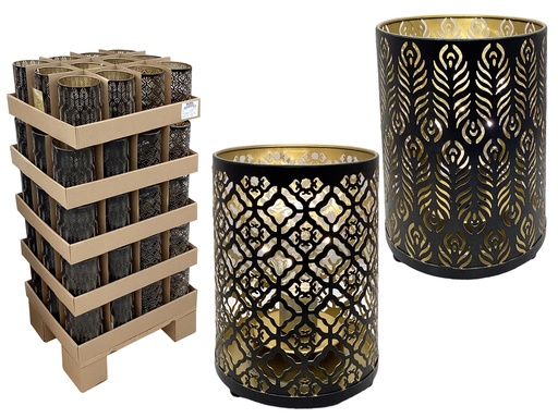 Lampara De Mesa Decore Estilo Candelabro Dorado