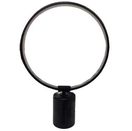 Lampara De Mesa Soho Aro Negro