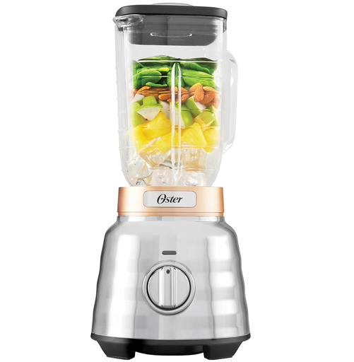 Licuadora Oster Osterizer Max 1.7 Lts 3 Vel Vaso De Vidrio 1500W Plateado