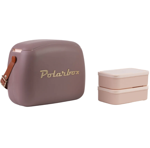 Lonchera Polarbox Urban Mauve Gold 6 Lts Morado