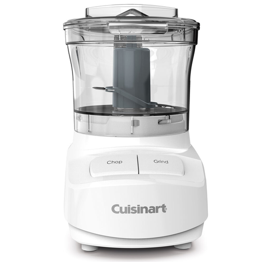 Mini Procesador De Alimentos Cuisinart 3 Tazas 2 Vel Con Cuchilla SmartPower 250W Blanco