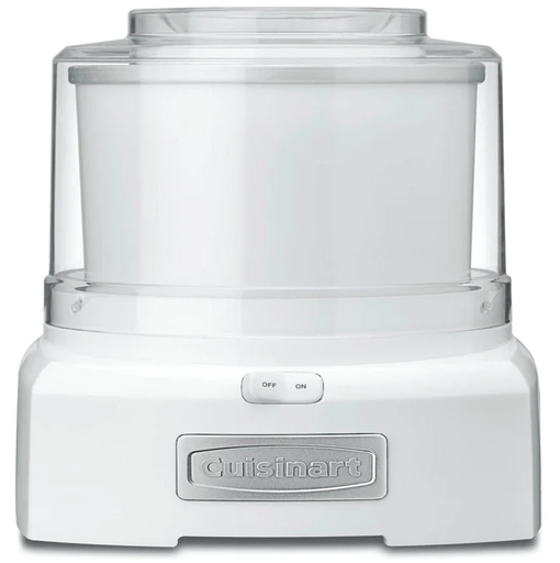 Maquina Para Hacer Helado Y Yogurt Cuisinart 1 Lt 50W Blanco